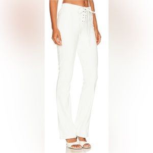 NWT h:ours Annalise Pant in Ivory, size Medium